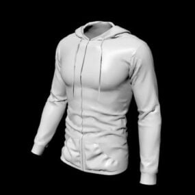3d модель флісової куртки