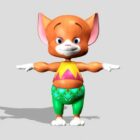 Cute Cartoon Fox Character