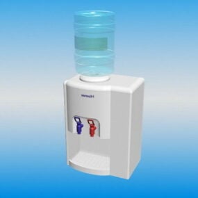 3D-Modell eines Flaschenwasserspenders