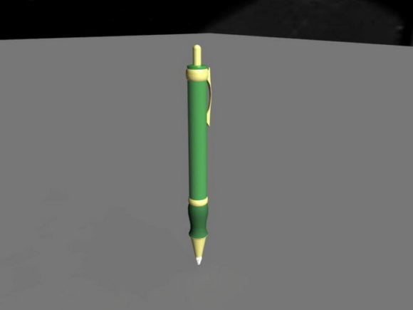 School Ballpoint Pen V3