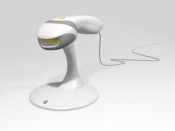 Lowpoly Barcode Scanner