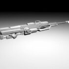 Scifi Heavy Sniper Rifle
