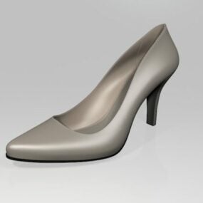 Schoenen met hoge hak, 3D-model