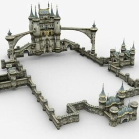 Highland Palace Castle 3D model