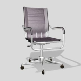 Home Office Computer Chair Inox Frame 3d model