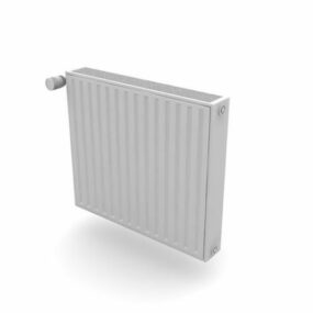 Modello 3d del radiatore domestico