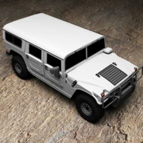 ハマー H1 SUV 車 3D モデル