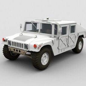 Hummer Humvee Car 3d-modell