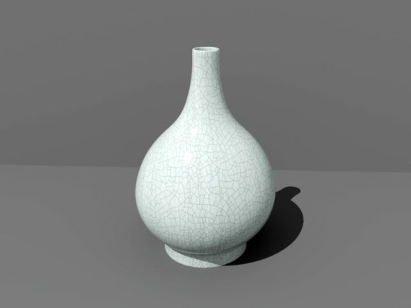 Vaso moderno in porcellana