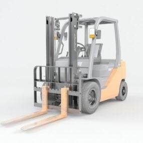 Industrial Forklift 3d model