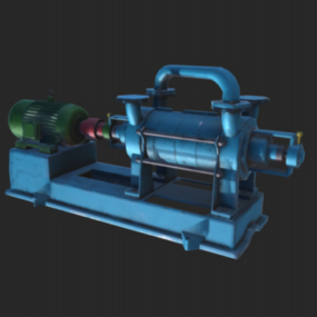 Industrial Vacuum Pump 3d model