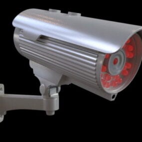 Υπέρυθρη κάμερα CCTV 3d μοντέλο