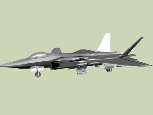 J20 Chinese Fighter Aircraft