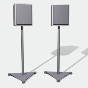 Sound Bars And Surround Sound System 3d model