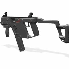 Model 3d Kriss Vector Smg Gun