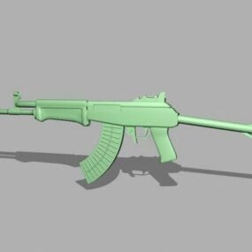 Heavy Rifle Gun Fallout Ppskn 3d model