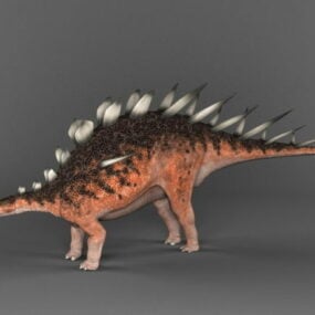 3д модель животного динозавра Кентрозавр