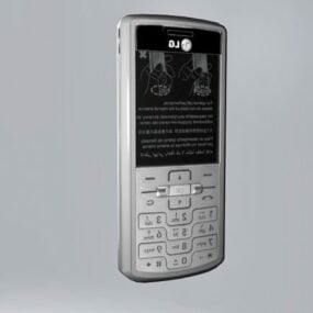 White Iphone 3d model