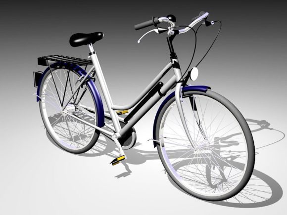 Bicicleta de ciudad para viejas damas