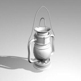 Round Flush Mount Luxury Ceiling Lamp 3d model