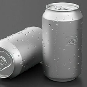 Monster Energy Soda Bottle 3d model