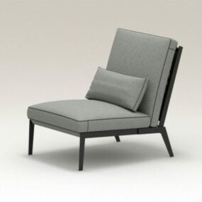 Olohuone Moderni Accent Chair 3D-malli
