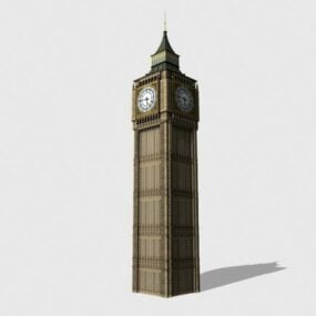 Londýnský Big Ben 3D model