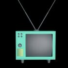 Low Poly Vintage Television