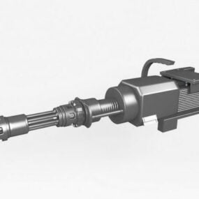 M134加特林机枪3d模型