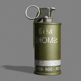 18д модель Армейской дымовой гранаты М3