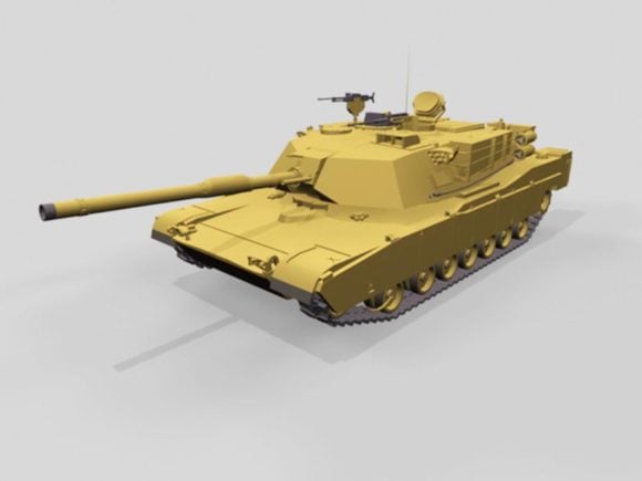 M1a1 Abrams Desert Tank