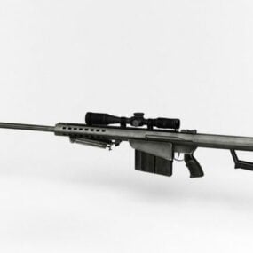 M4 Carbine Rifle 3d model