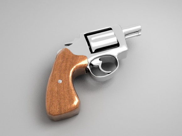 Pistol Revolver Magnum