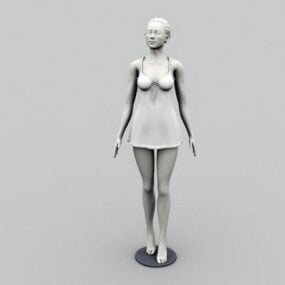 Ancient Chinese Girl 3d model