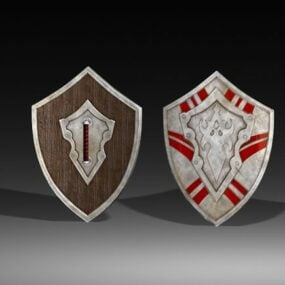 Medieval Times Shields 3d model