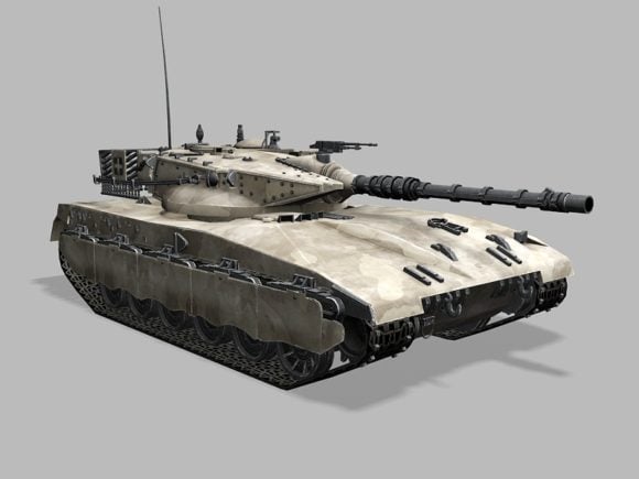 Merkava Battle Tank
