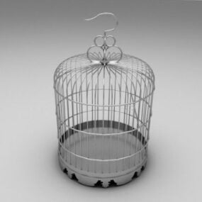 Metal Birdcage 3d model