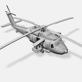 Apache Attack Helicopter 3d model