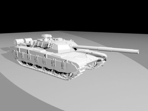 Military Battle Tank Concept