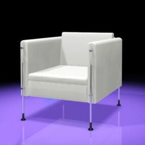 Modelo 3d de cadeira de clube moderna