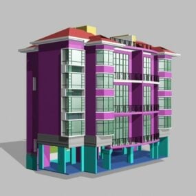 3000 House City Buildings 3d model