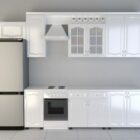 モダンな白いキッチンデザイン