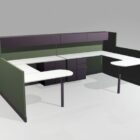 Modular Office Furniture Cubicle Modern Style