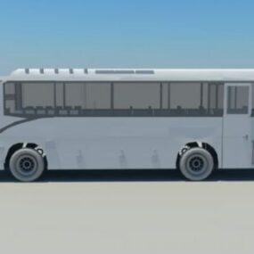 Motorový autobus Městská doprava 3D model