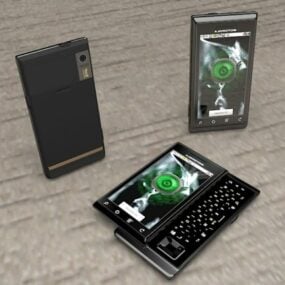 Motorola Xt720 Smartphone 3d model