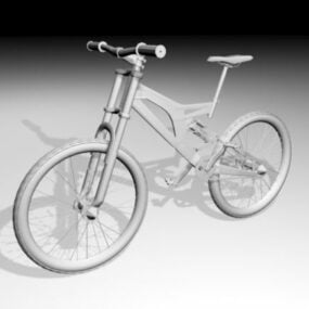 Mountainbike-Force-Rahmen 3D-Modell