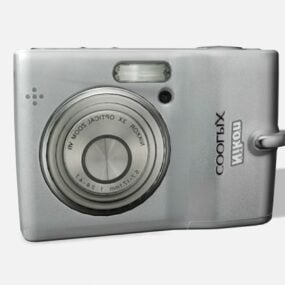 Nikon L12 डिजिटल कैमरा 3डी मॉडल