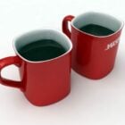 Nescafe Coffee Red Mugs