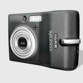 Panasonic Lumix Dmc-lz6 Digital Camera 3d model