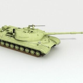 Soviético Object 277 Tank 3d model
